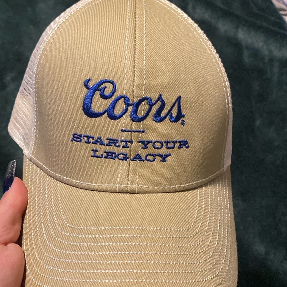Coors light trucker hat